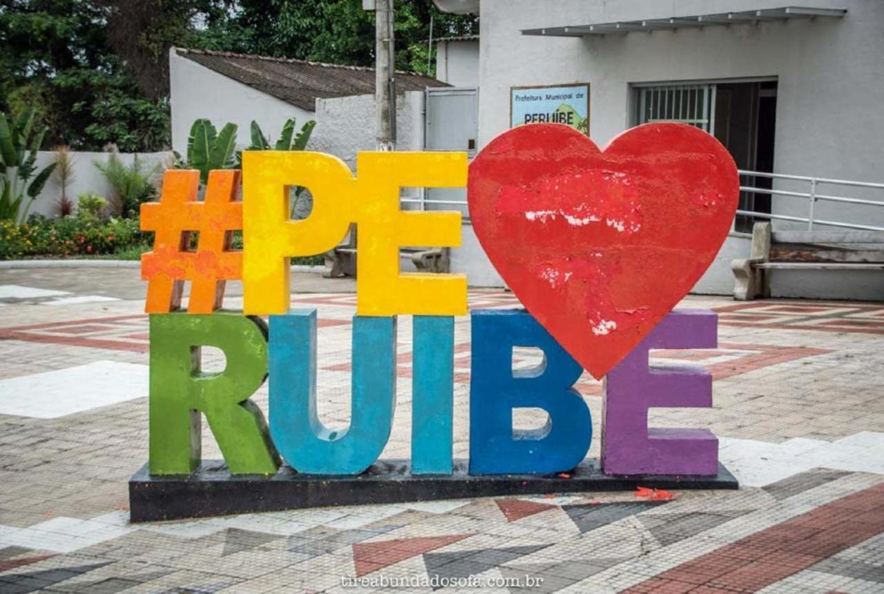 Apartamento Peruibe Pe Na Areia!!! エクステリア 写真